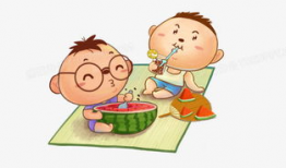 爆料吃瓜搞笑插画图片大全,吃瓜群众欢乐多，图解娱乐圈那些事儿